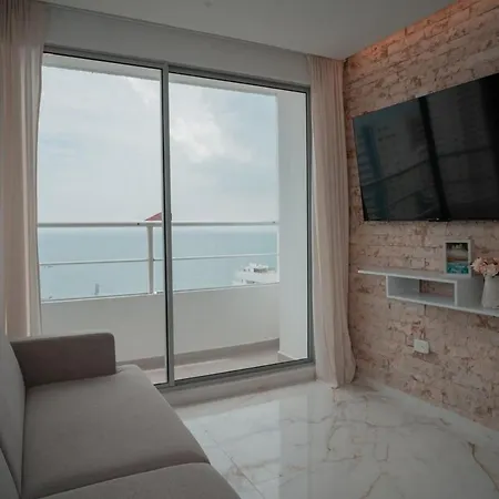 Hermoso Apto Vista Al Mar Centrica Ubicacion Apartamento Cartagena